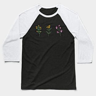 Aesthetic flower Baseball T-Shirt